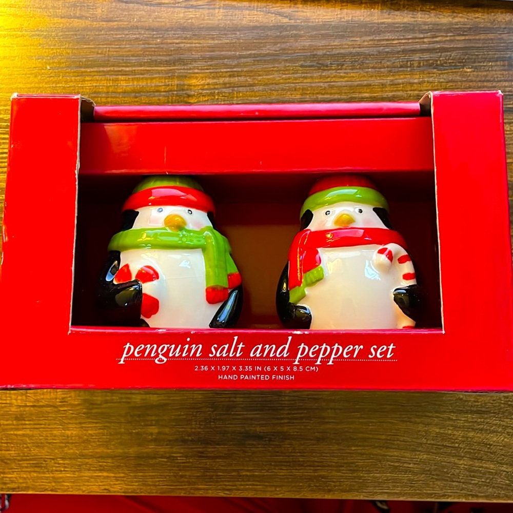 Holiday Salt and Pepper Shakers